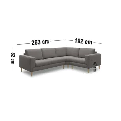 Outlet ILVA Nyland Hjørnesofa