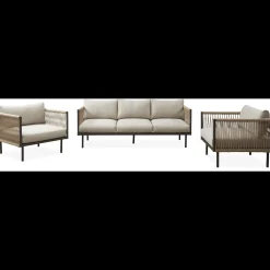 Best ILVA Oblic Loungehavesæt med 3 pers. loungesofa og 2 stk. hvilestole.