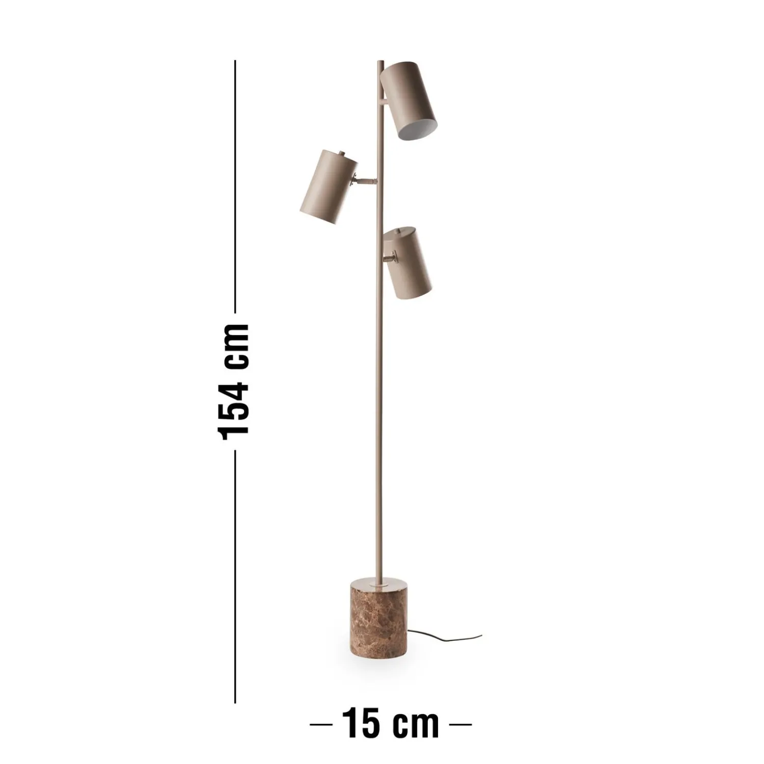 Hot ILVA Pablo Gulvlampe 154 x 15 cm