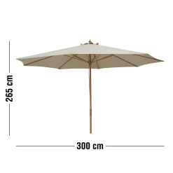 Clearance ILVA Paris Parasol 265 x 300 cm
