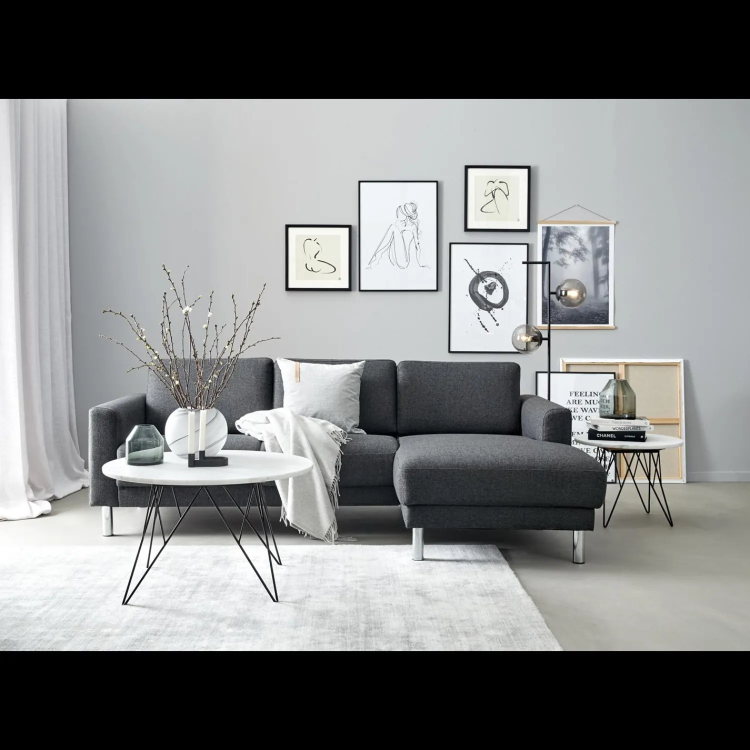 ILVA Pearl Gulvlampe 154 x 18 cm