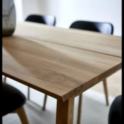Sale ILVA Real Spisebord 160 x 95 x 75 cm, ben + plade i lyst træ