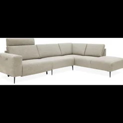 Best ILVA Remus højrevendt sofa med pufafslutning