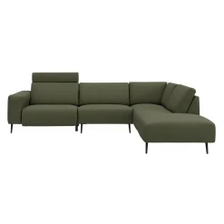 Hot ILVA Remus højrevendt sofa med pufafslutning