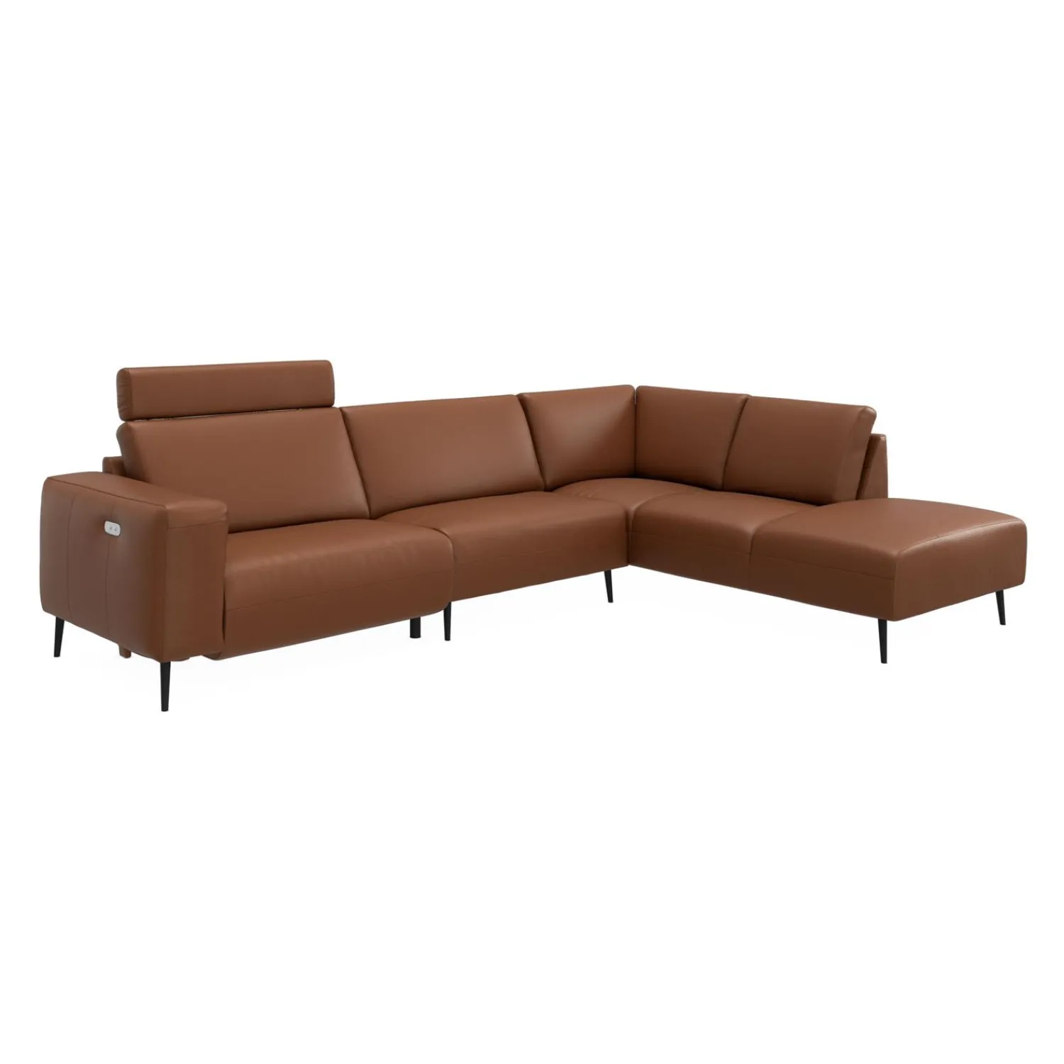 Sale ILVA Remus højrevendt sofa med pufafslutning