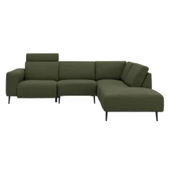 New ILVA Remus højrevendt sofa med pufafslutning