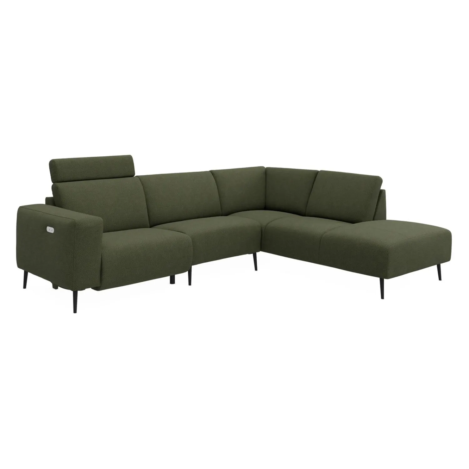 New ILVA Remus højrevendt sofa med pufafslutning