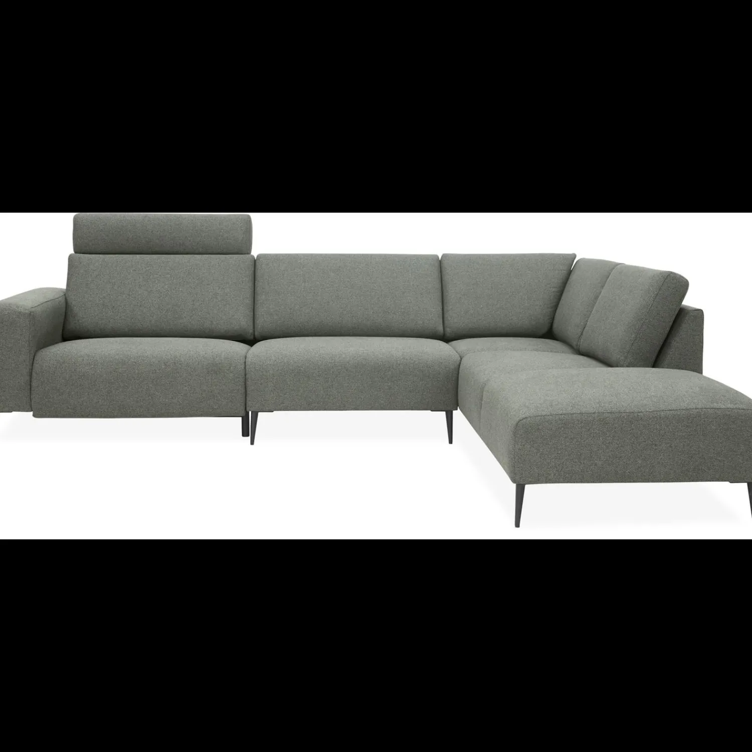 Online ILVA Remus højrevendt sofa med pufafslutning