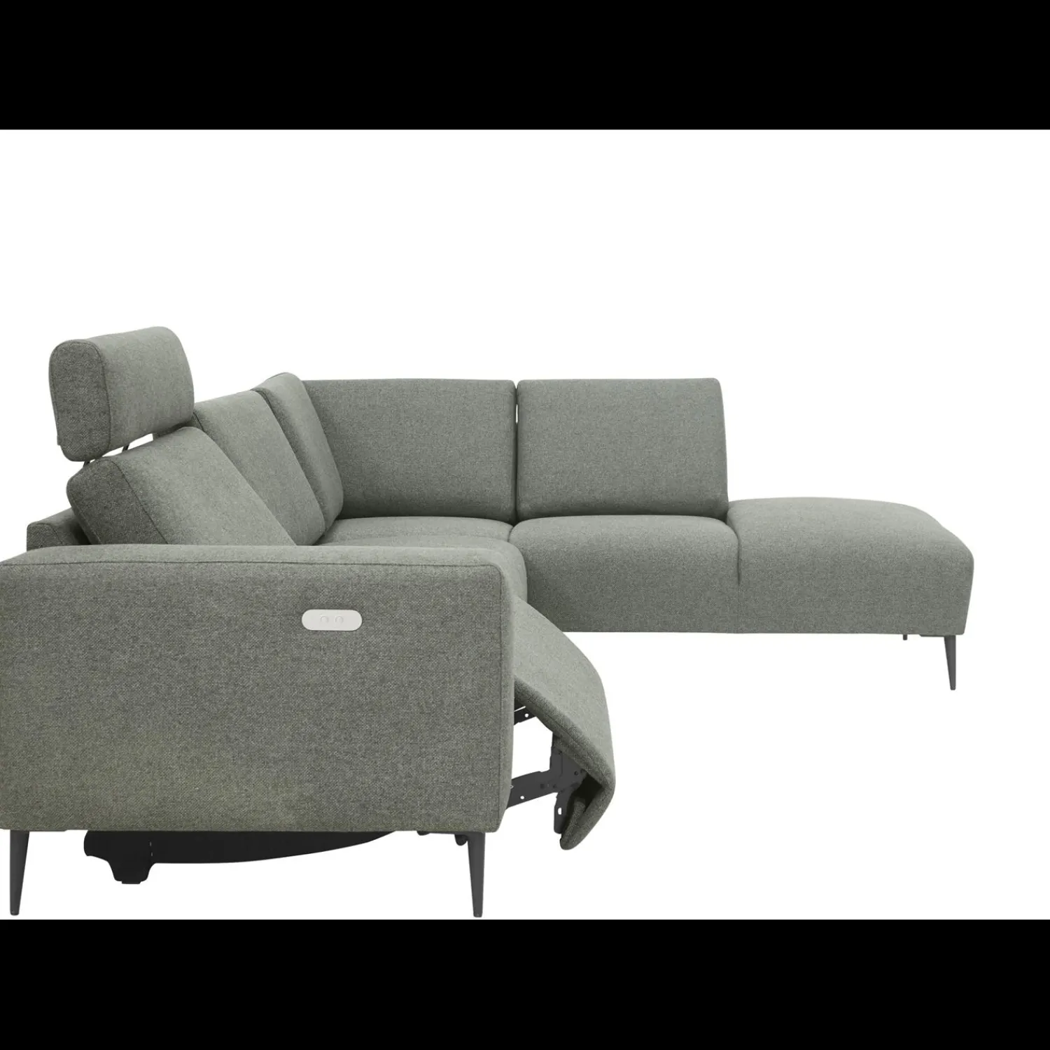 Online ILVA Remus højrevendt sofa med pufafslutning