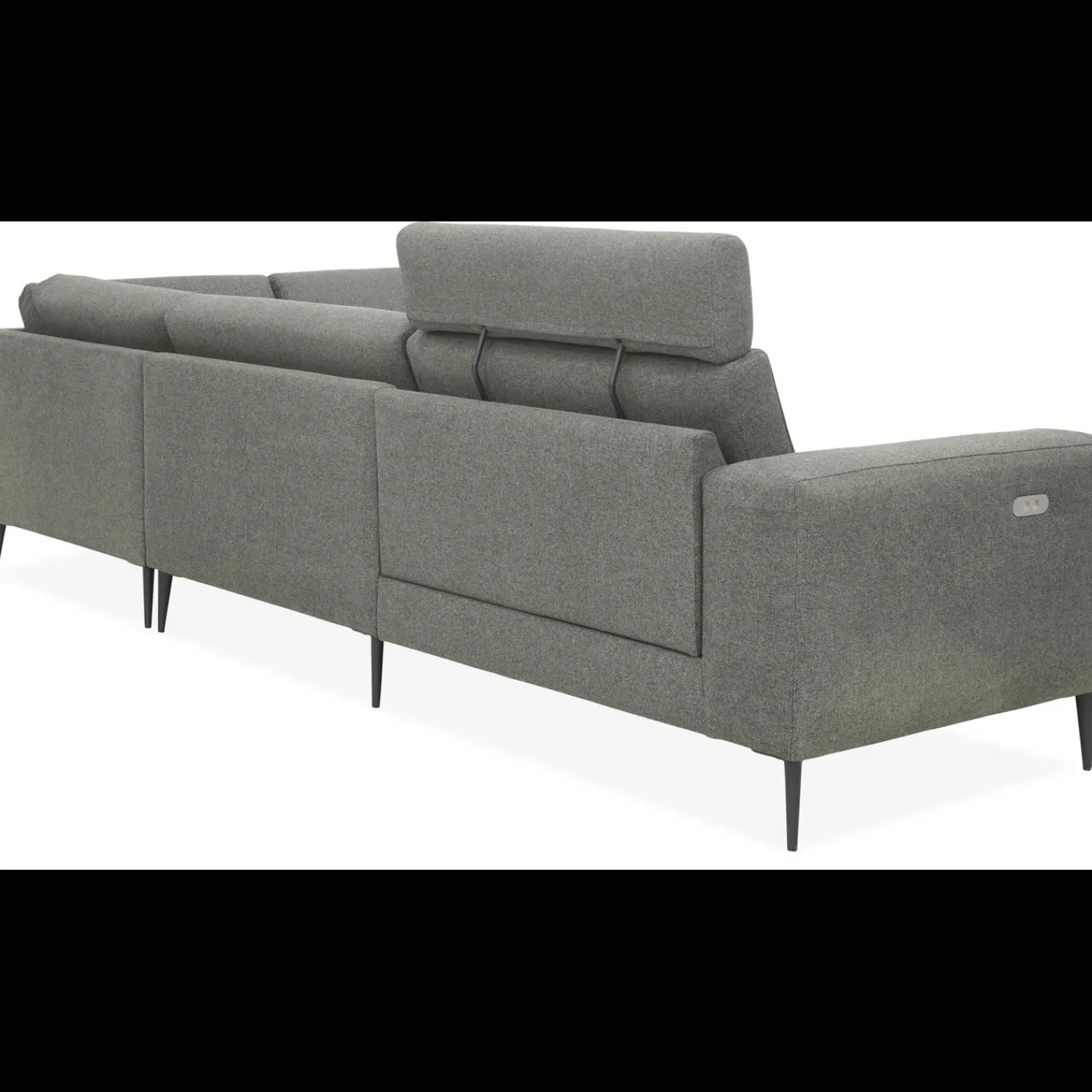 Online ILVA Remus højrevendt sofa med pufafslutning