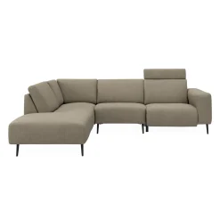 Online ILVA Remus venstrevendt sofa med pufafslutning