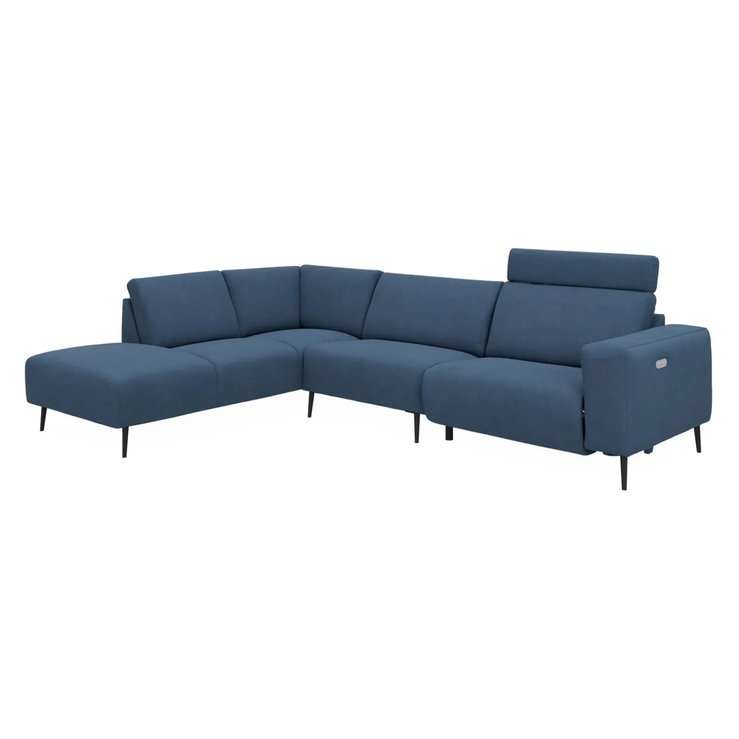 Hot ILVA Remus venstrevendt sofa med pufafslutning
