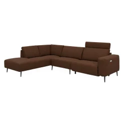 Online ILVA Remus venstrevendt sofa med pufafslutning