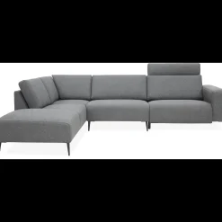 Clearance ILVA Remus venstrevendt sofa med pufafslutning