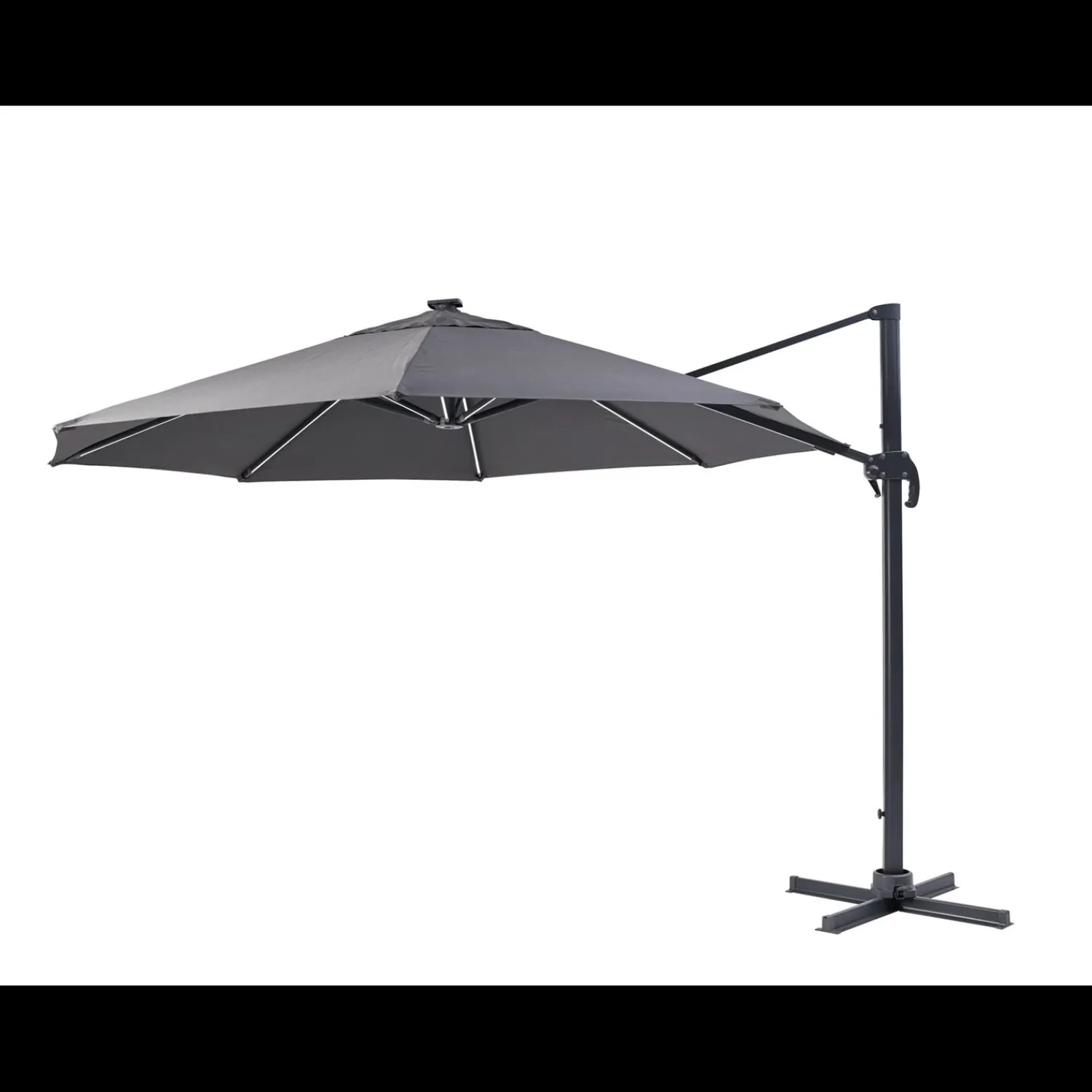 Discount ILVA Roma Hængeparasol 255 x 350 cm