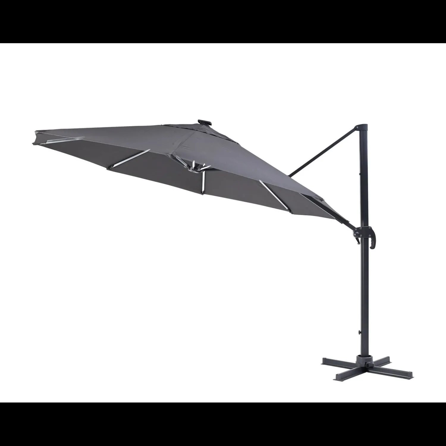 Discount ILVA Roma Hængeparasol 255 x 350 cm