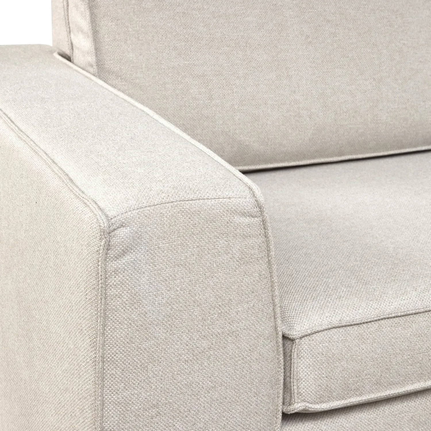 Clearance ILVA Runar højrevendt hjørnesofa med pufafslutning