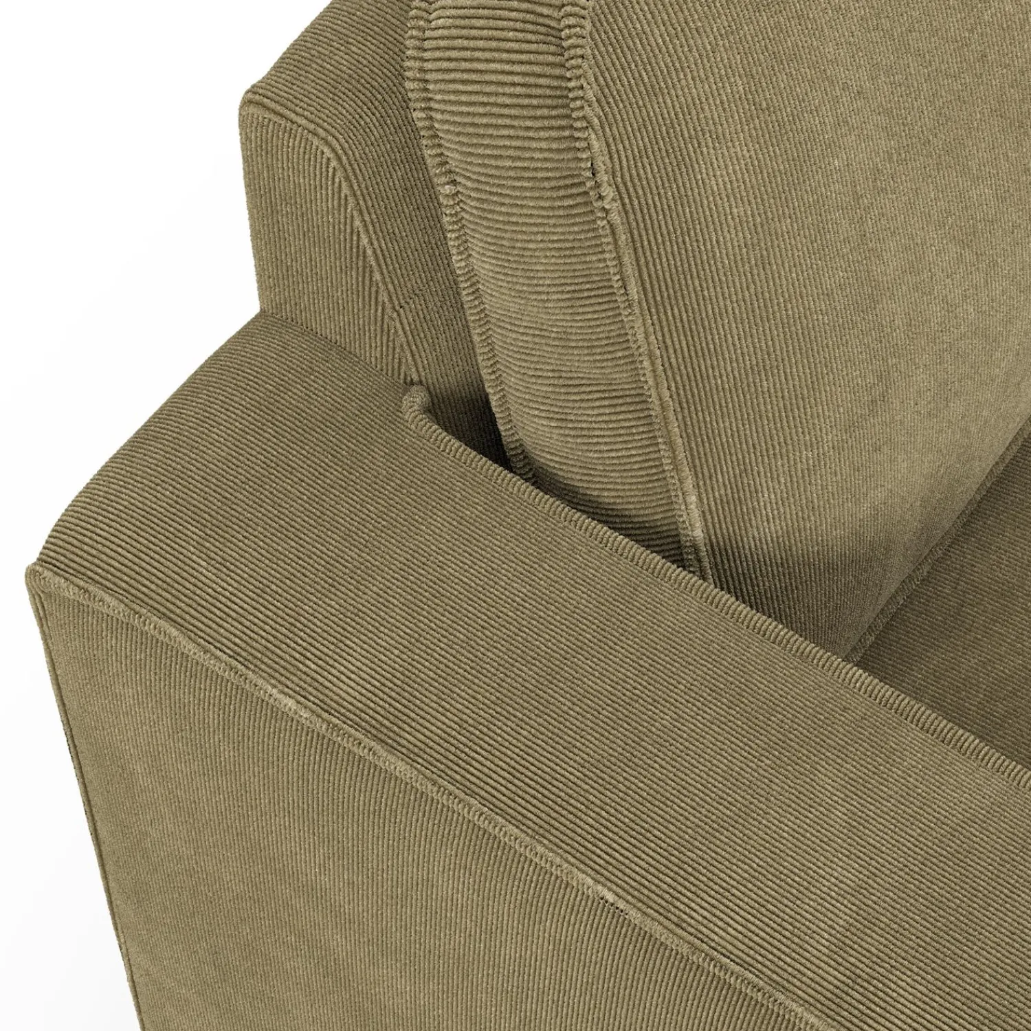 Discount ILVA Runar højrevendt hjørnesofa med pufafslutning