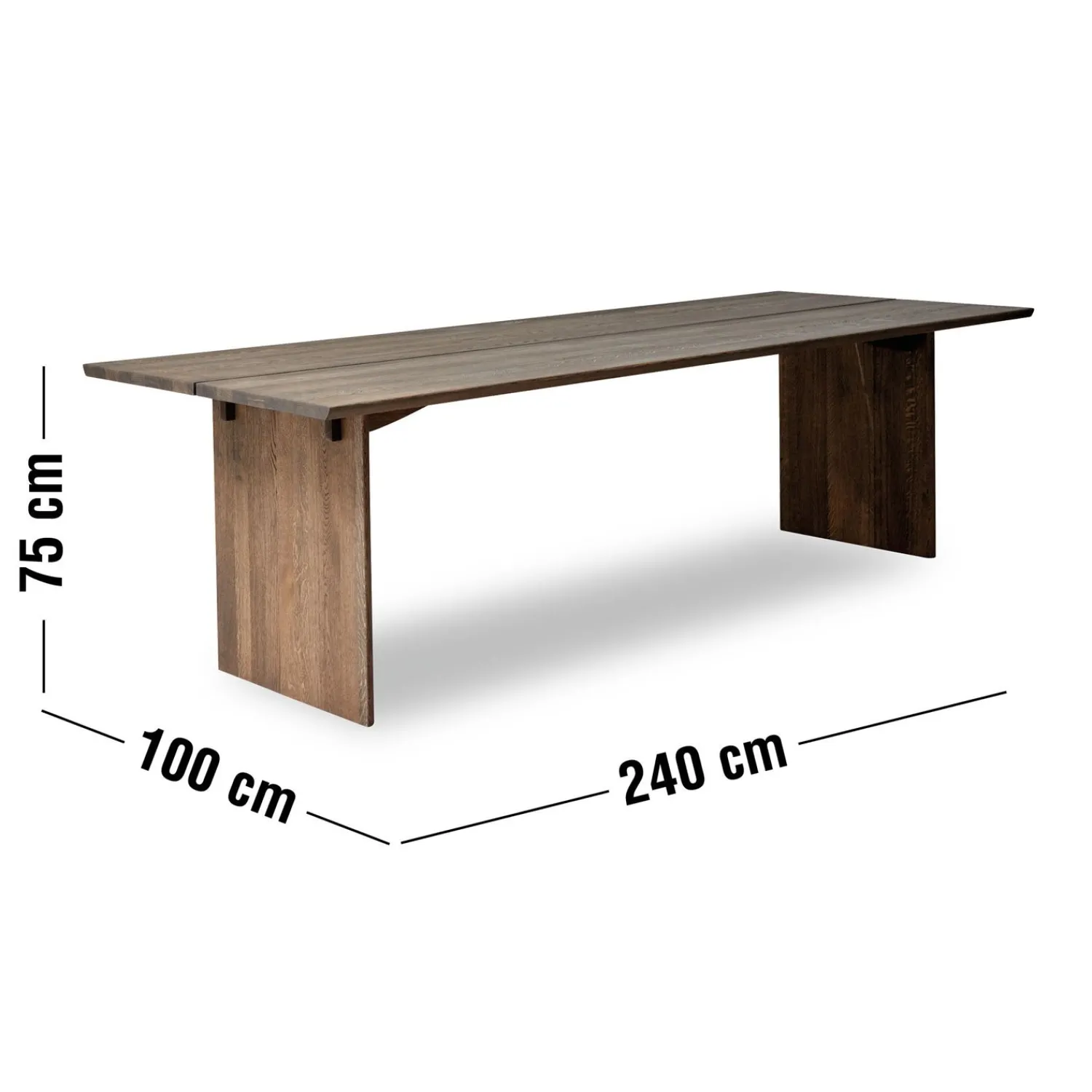Best ILVA Sakura Spisebord 240 x 100 x 75 cm