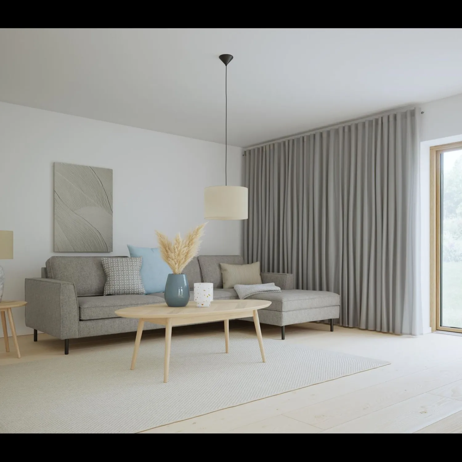 Best ILVA Scott højrevendt sofa med chaiselong