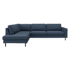Best ILVA Scott venstrevendt hjørnesofa med pufafslutning