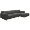 Hot ILVA Siena højrevendt sofa med chaiselong