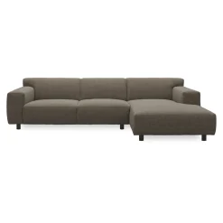 Outlet ILVA Siena højrevendt sofa med chaiselong