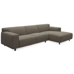 Outlet ILVA Siena højrevendt sofa med chaiselong