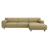 Discount ILVA Siena højrevendt sofa med chaiselong