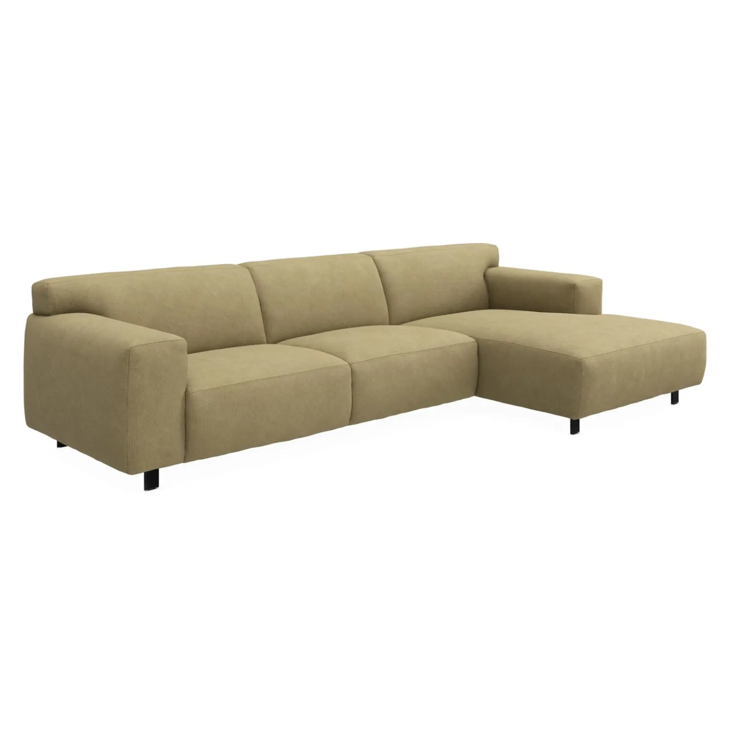 Discount ILVA Siena højrevendt sofa med chaiselong