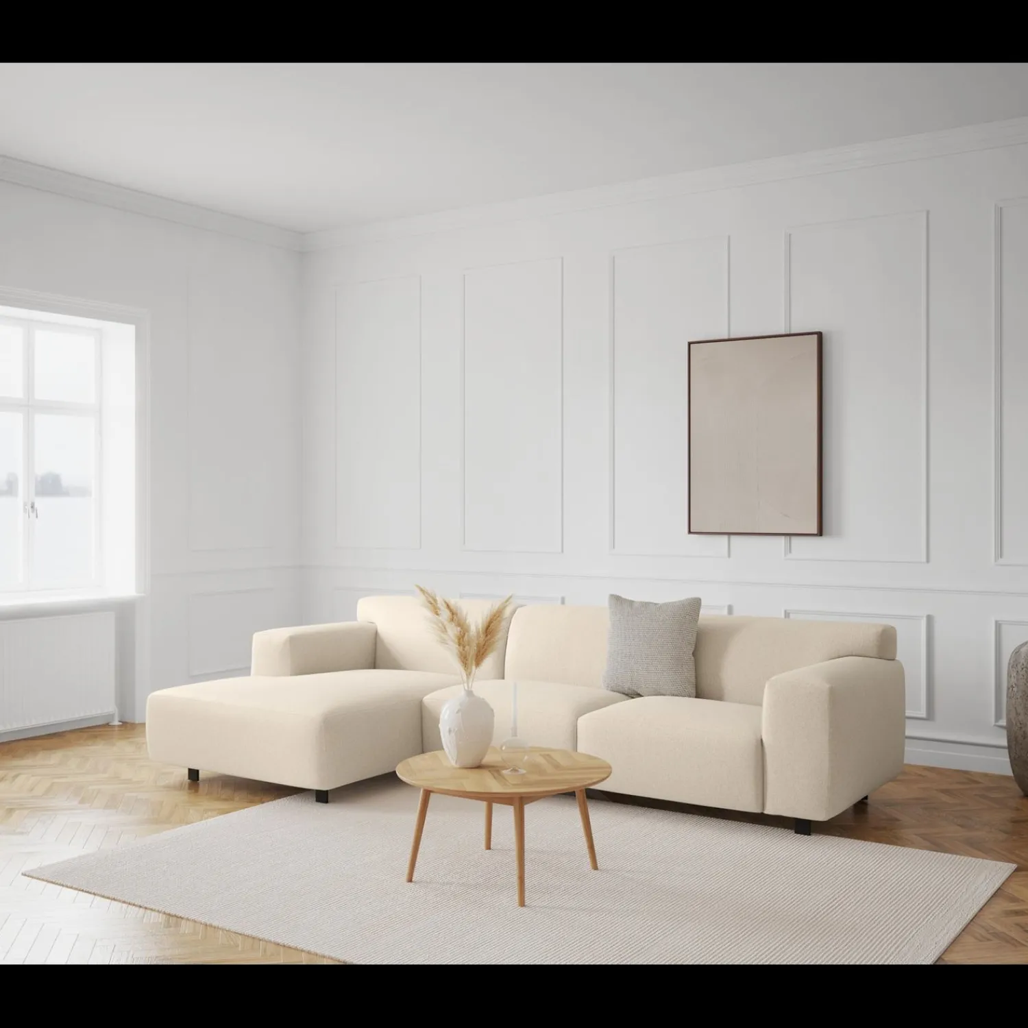 ILVA Siena venstrevendt sofa med chaiselong