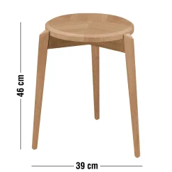 Sale ILVA Skovby SM840 Skammel 46 x 39 cm