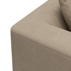 Best ILVA Solaro højrevendt hjørnesofa med pufafslutning