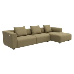 Best ILVA Solaro højrevendt sofa med chaiselong