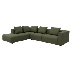 Discount ILVA Solaro venstrevendt hjørnesofa med pufafslutning