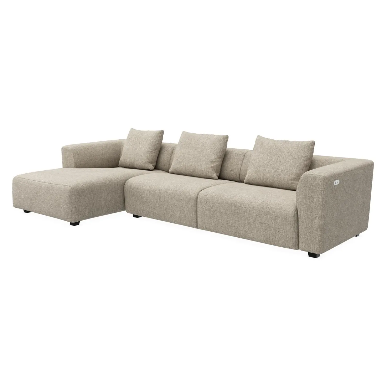 Best ILVA Solaro venstrevendt sofa med chaiselong