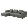 Online ILVA Solaro venstrevendt sofa med chaiselong