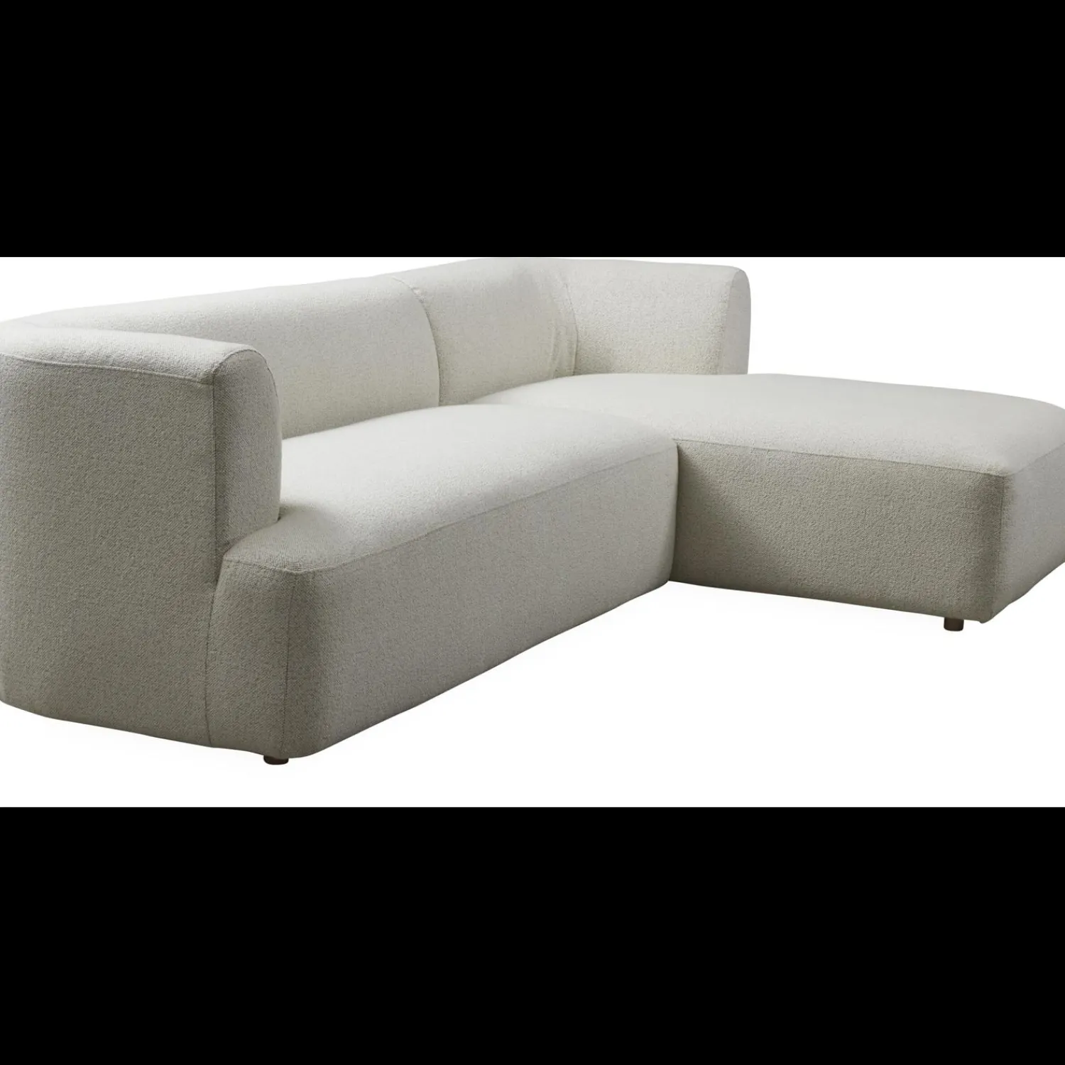 Clearance ILVA Solvei højrevendt sofa med chaiselong