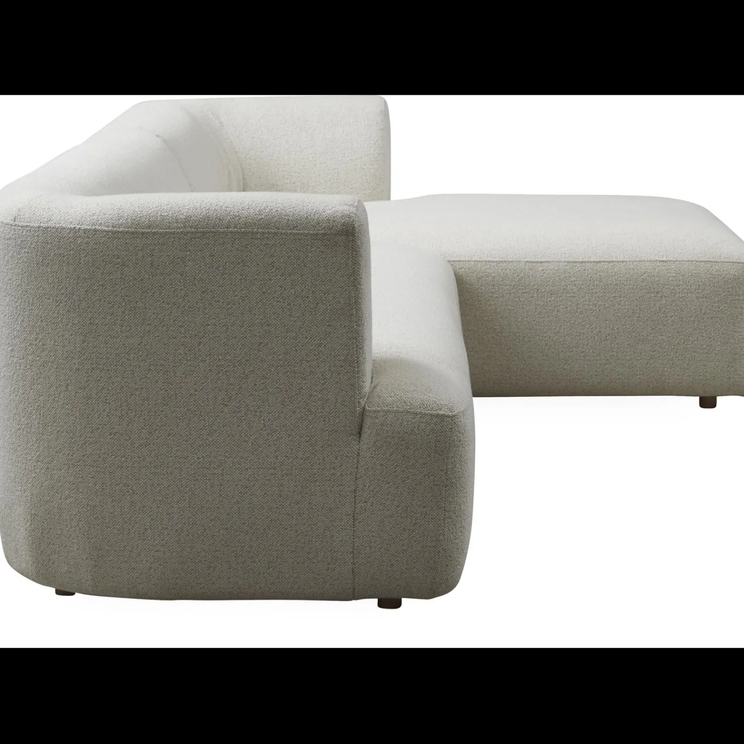 Clearance ILVA Solvei højrevendt sofa med chaiselong