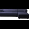 Clearance ILVA Solvei højrevendt sofa med chaiselong