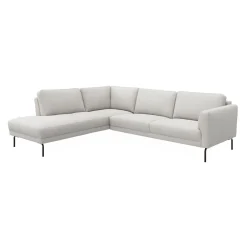 Sale ILVA Springfield venstrevendt hjørnesofa med pufafslutning