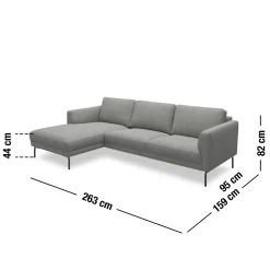 Discount ILVA Springfield venstrevendt sofa med chaiselong