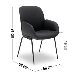 ILVA Stressless L D300 Bay Low Spisebordsstol