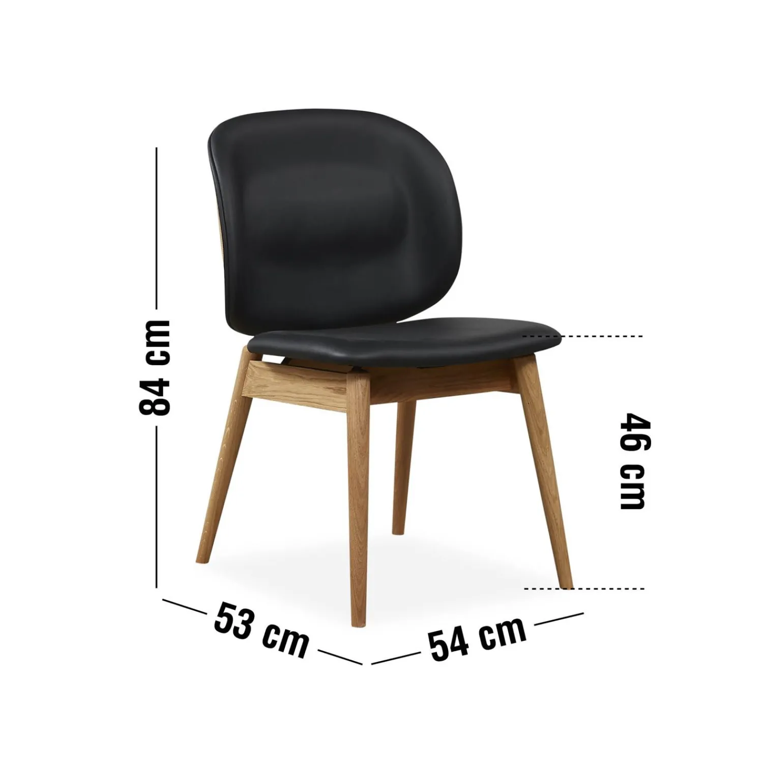 Clearance ILVA Sway Spisebordsstol
