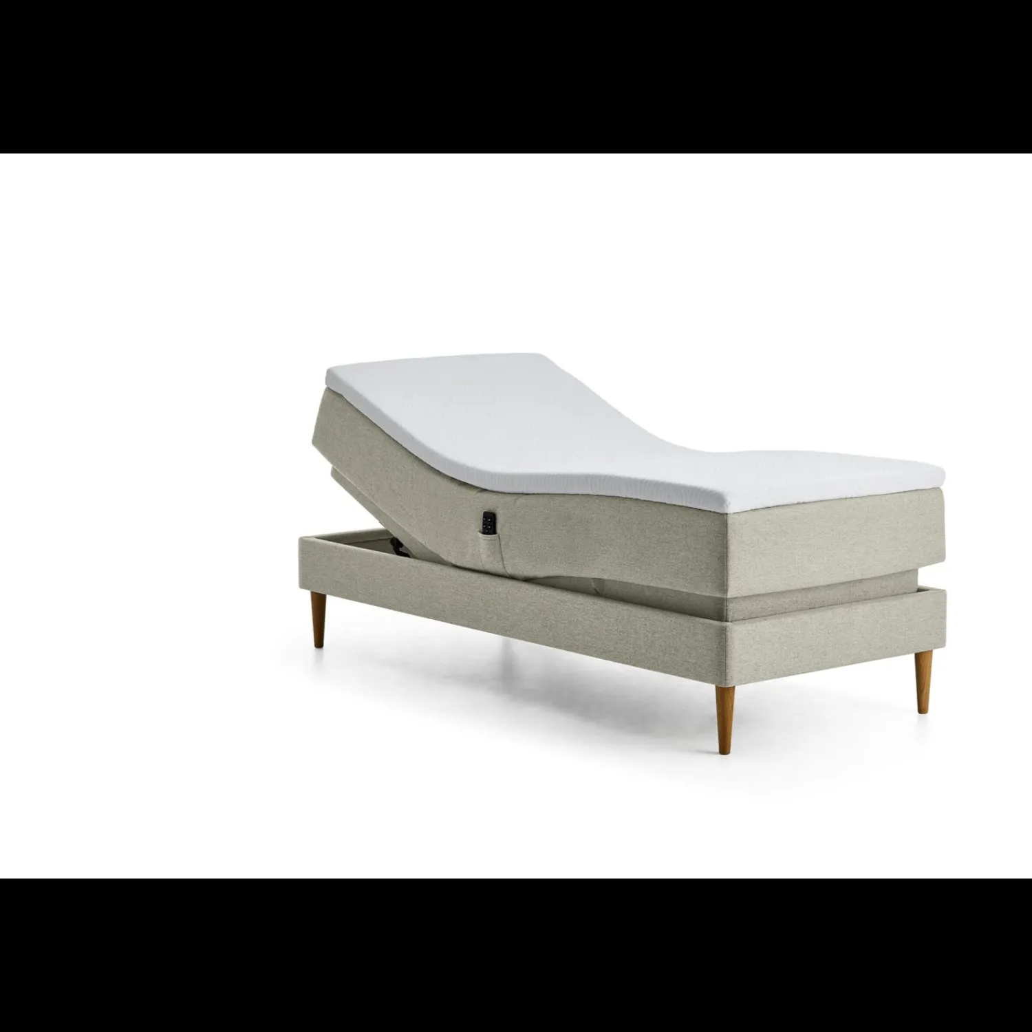 Online ILVA Tempur Relaxation Adj Inkl. Tempur Topper One, 80x200 cm bokselevationsseng