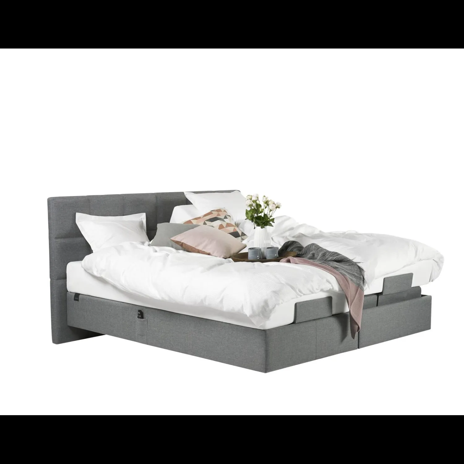 Outlet ILVA Tempur Spring Box Adjustable inkl. Tempur Pro Plus SC, 180x200 cm elevationsseng