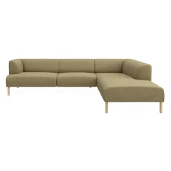 ILVA Teron højrevendt sofa med pufafslutning