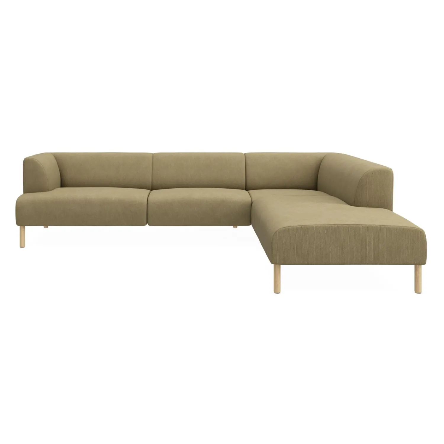 ILVA Teron højrevendt sofa med pufafslutning