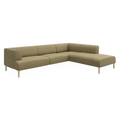 ILVA Teron højrevendt sofa med pufafslutning