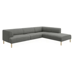 Hot ILVA Teron højrevendt sofa med pufafslutning